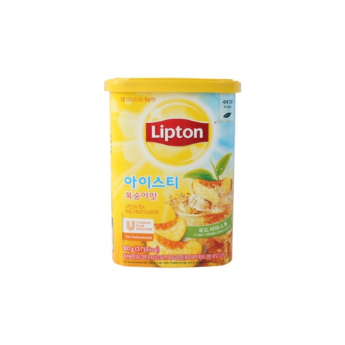 립톤 아이스티 복숭아맛/ 레몬맛 907g