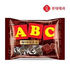 롯데 ABC 초콜릿 187g (대용량)
