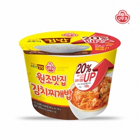 오뚜기 컵밥 원조맛집김치찌개밥 310g