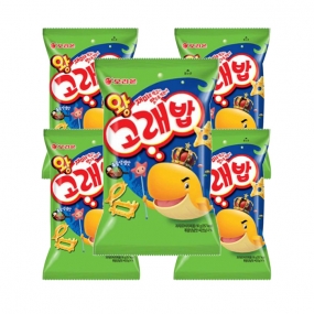 오리온 왕고래밥 볶음양념맛 56g x5