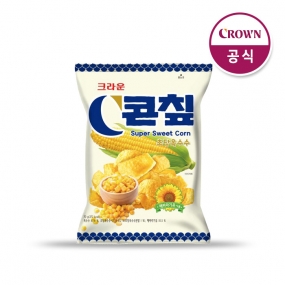 크라운 콘칩 초당옥수수맛 148g (대용량)