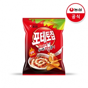 농심 포테토칩 엽떡오리지널맛 50g
