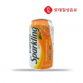 [임박특가] 롯데칠성 트로피카나스파클링 오렌지 355ml