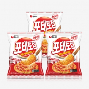 농심 포테토칩 잭슨 페퍼로니맛 50g x 3개
