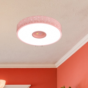 LED 원형 키즈 방등 50W 핑크