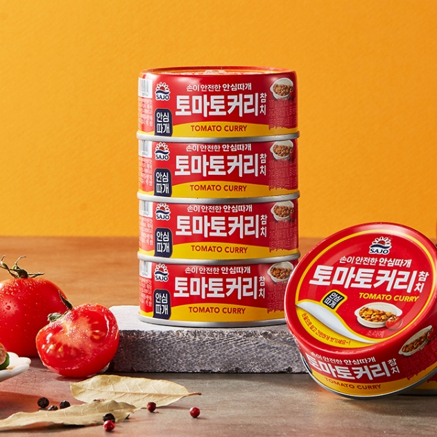 [사조] 토마토커리 참치 100gx4